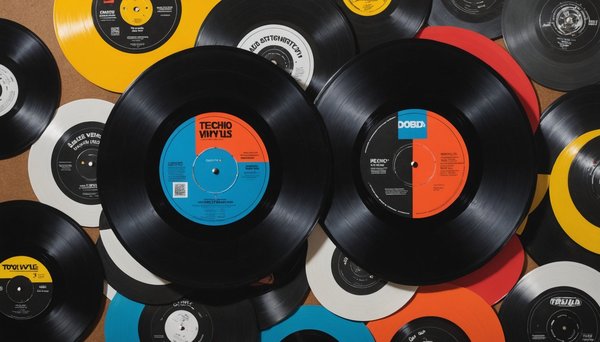 Vinyles tekno : une collection éclectique à découvrir absolument